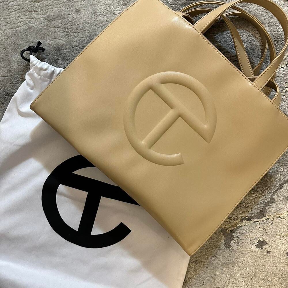 Brand New Medium Telfar Bag in Cream